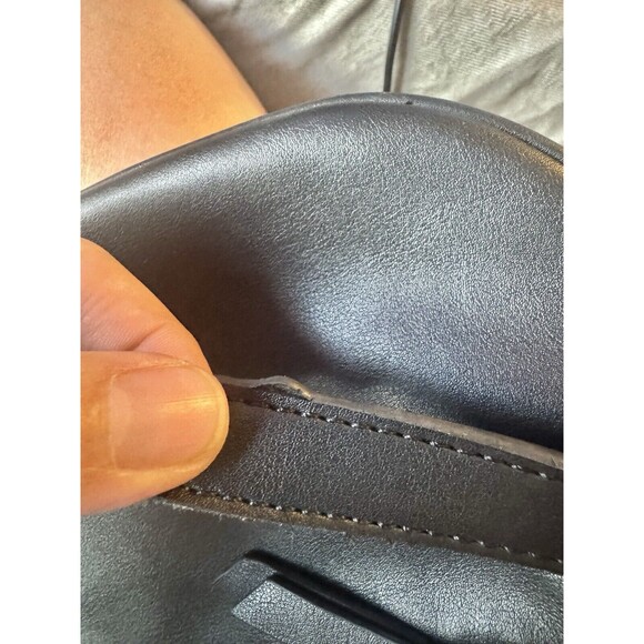 Nine West Waist Wallet Belt Bag Pouch Black Quilted Diamond Purse - Picture 16 of 16